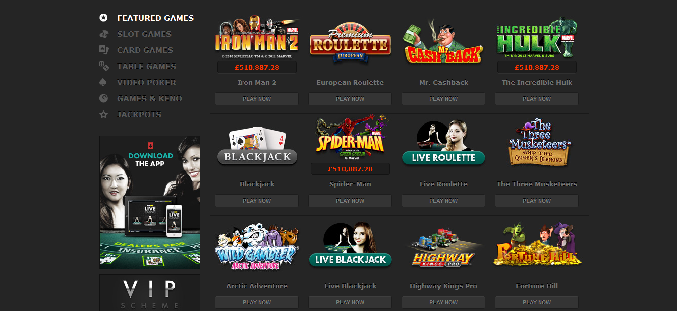 Bet 365 Games Lobby