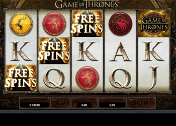 game of thrones free spins