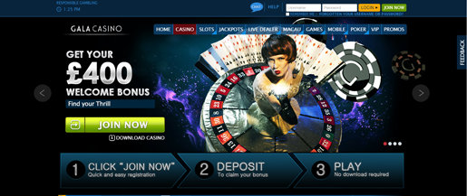 gala online casino