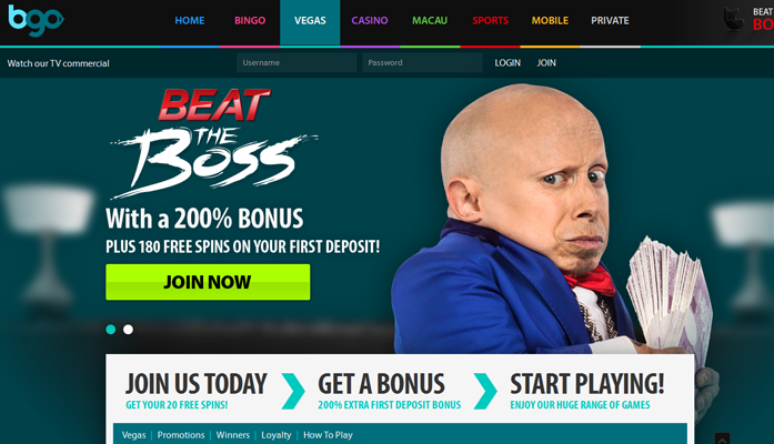 bgo vegas