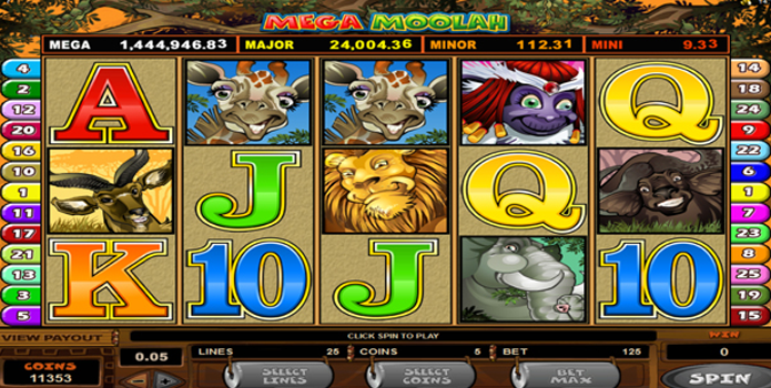 Mega Moolah Progressive Online Slot