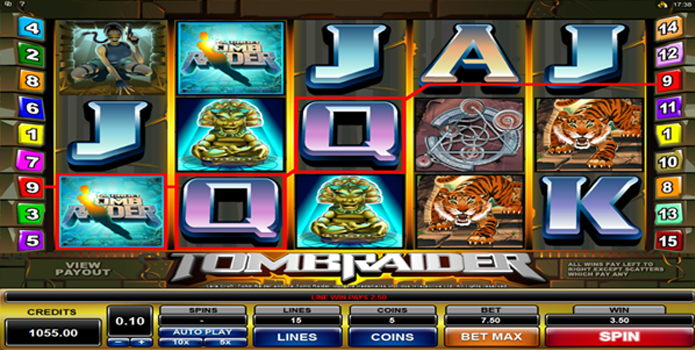 Tomb Raider Online Slot