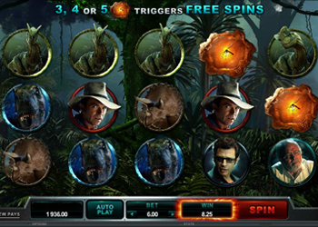 jurassic park online slot review