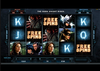 the dark night rises free spins