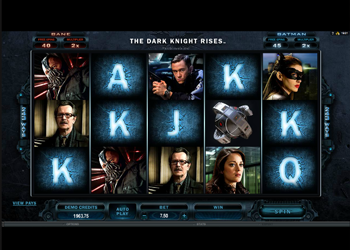 the dark night rises online slot review