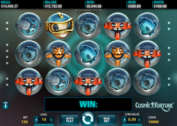 cosmic fortune online slot review