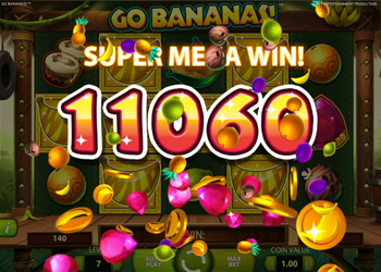 go bananas super mega win