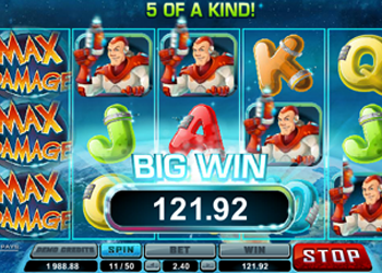 max damage online slot review