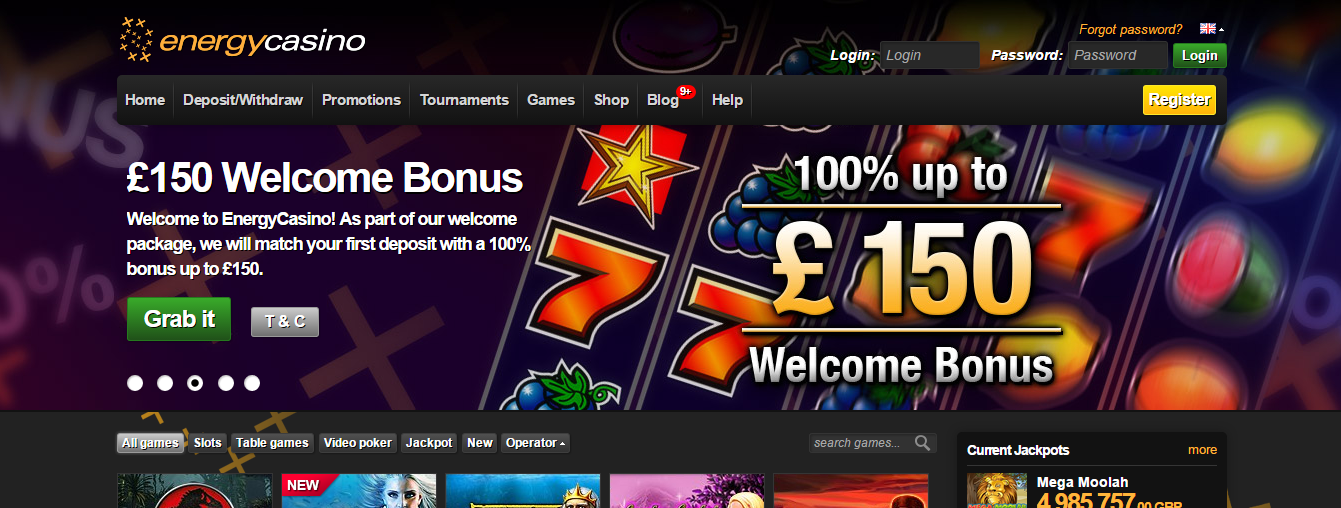 energy online casino