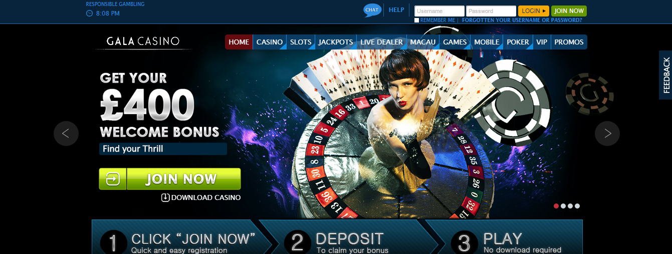 gala online casino review