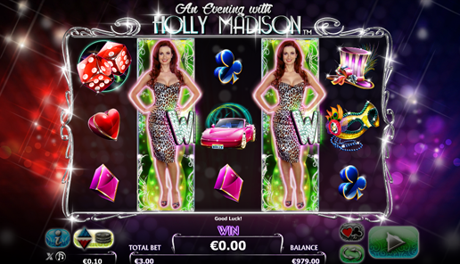 holly madison online slot review
