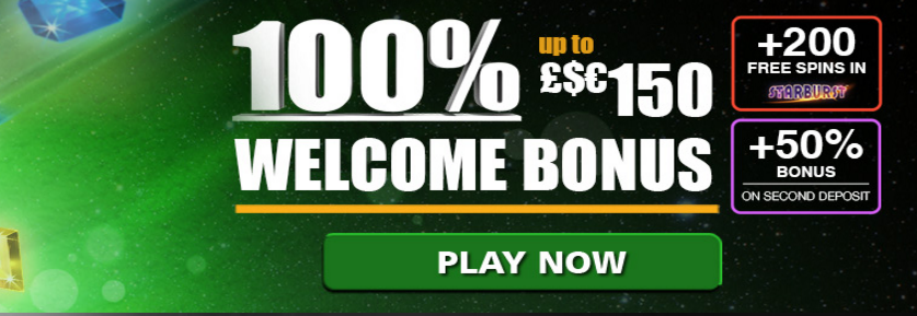 Score a 100% match deposit welcome bonus with CasinoLuck today