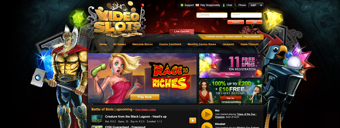 Video Slots Casino