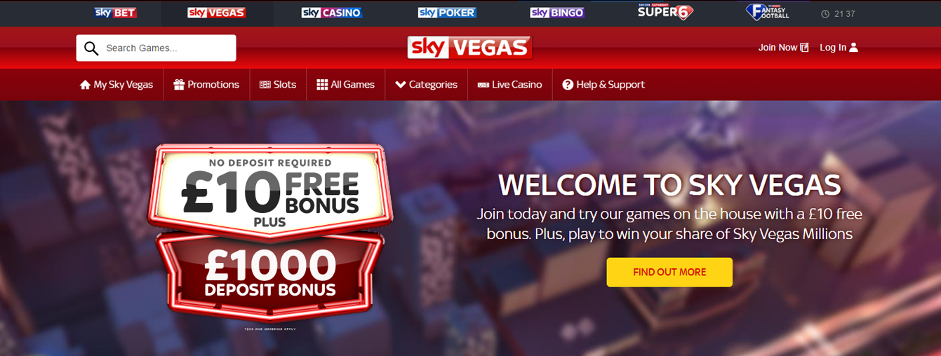 Sky Vegas Casino