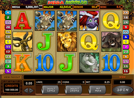 Mega Moolah’s progressive jackpot reaches £9 million